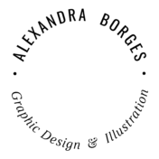 Alexandra Borges primary logo in black
