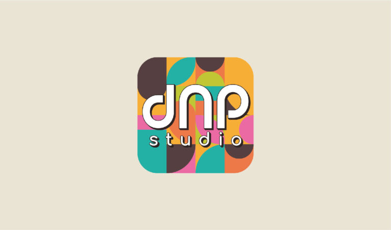 DNP Studio main logo on cream background